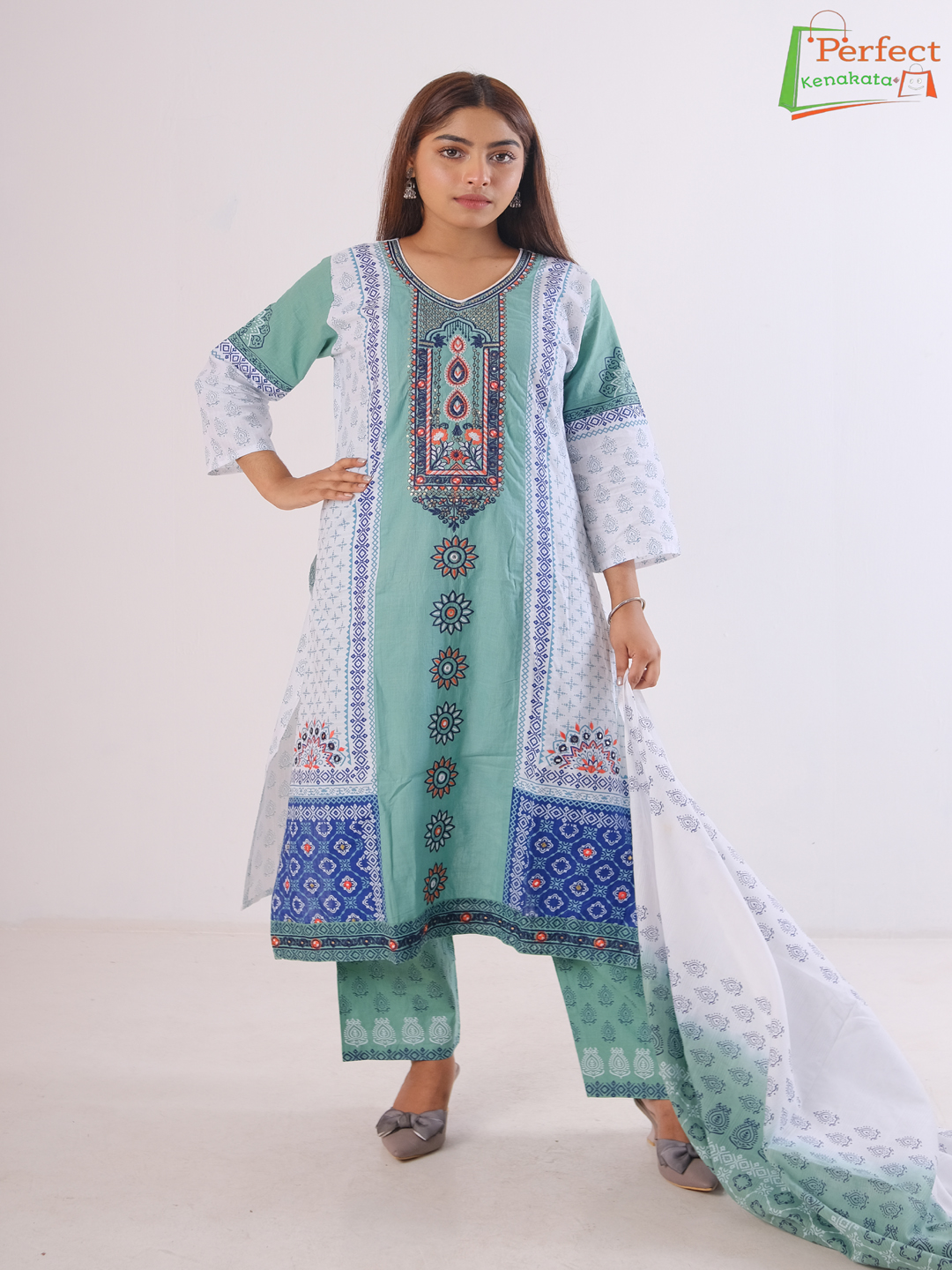 প্রিমিয়াম আরঙ কটন থ্রি-পিস কোড : P0185