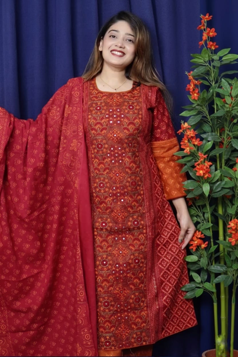 Premium Cotton Three-Pieces